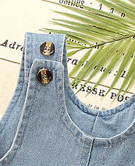 Unisex Denim Overalls