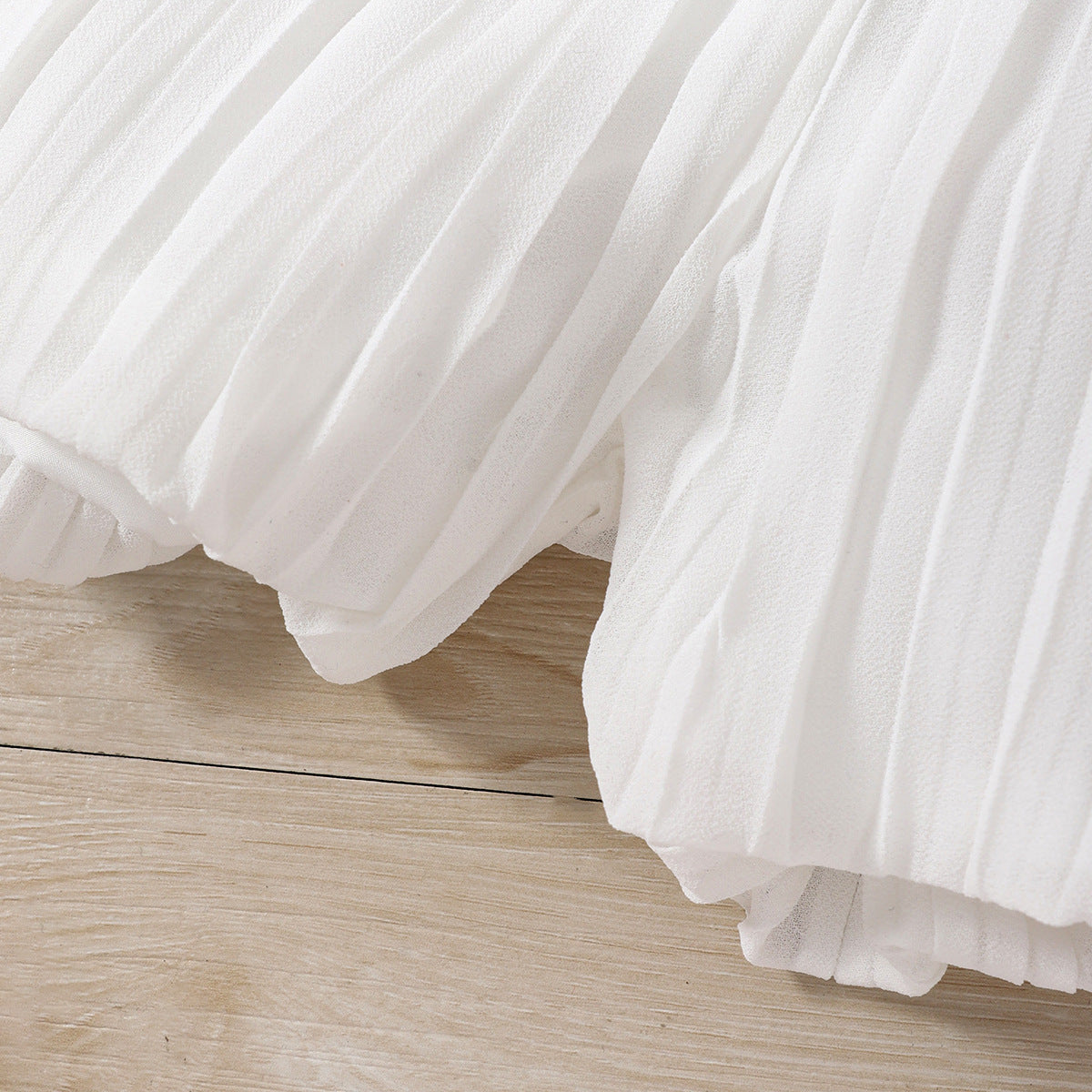 Pleated Chiffon Top and Bottom