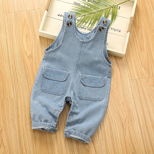 Unisex Denim Overalls