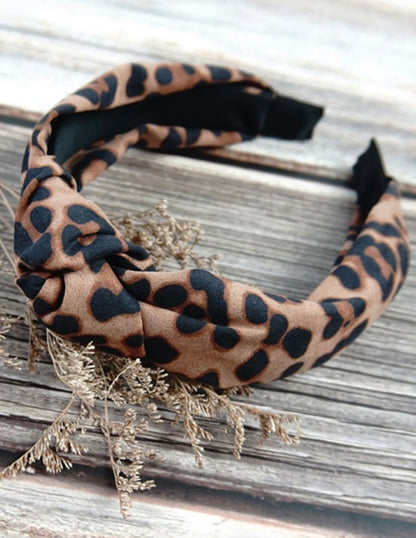 Leopard Leopard Knotted Headband
