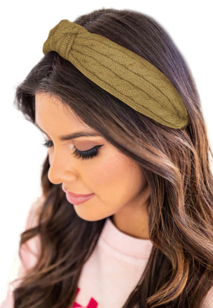 Bow Knot Knit Headband